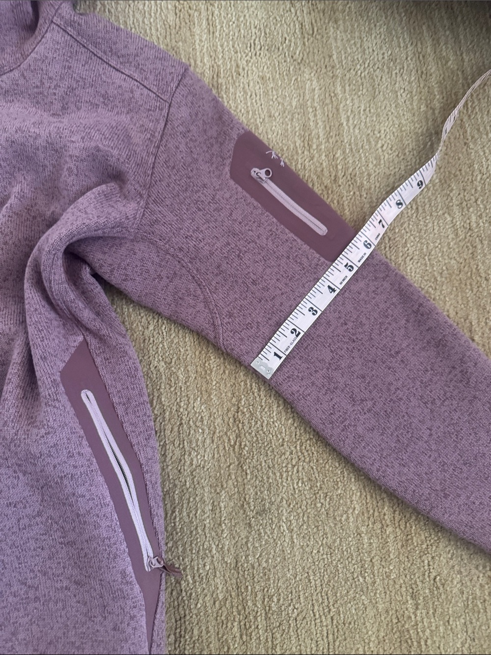 Arc'teryx Women's Hooded Fleece Jacket - Mauve Plum - Picture 8 of 11